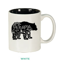Load image into Gallery viewer, Mama Bear Flower Mug

