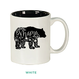 Mama Bear Flower Mug