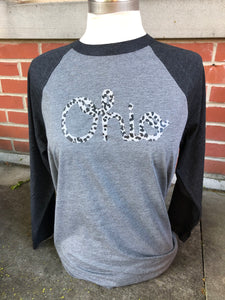 Ohio Script Baseball T-Shirt
