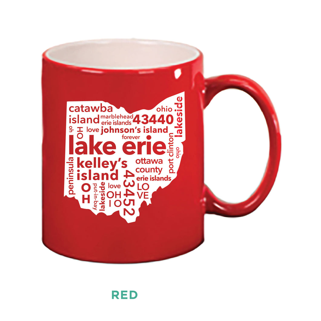 Lake Erie Ohio Mug
