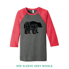 Load image into Gallery viewer, Mama Bear Baseball T-Shirt - Simply Susan’s
