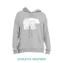 Load image into Gallery viewer, Mama Bear White Print Hooded Sweatshirt
