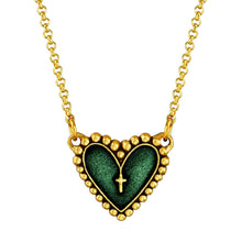 Load image into Gallery viewer, Rosary Heart Necklace
