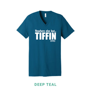 Nowhere Else But Tiffin V Neck T-Shirt