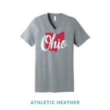 Load image into Gallery viewer, Ohio Script V Neck T-Shirt
