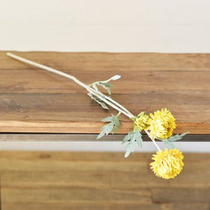 27" YELLOW CHRYSANTHEMUM