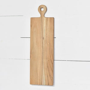 19.7" LONG WOOD SERVING BOARD