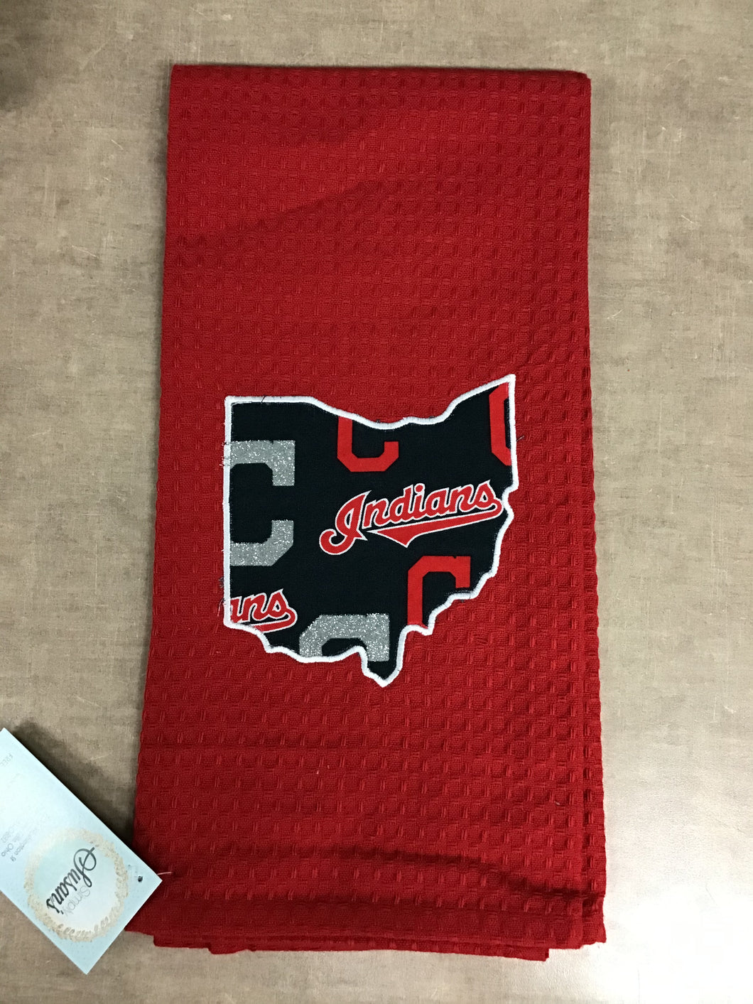 Ohio Towel Cleveland Glitter