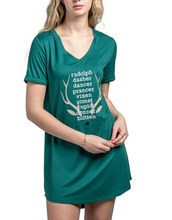 Load image into Gallery viewer, Hello Mello Holiday Sleep Shirts
