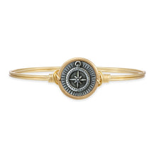 Load image into Gallery viewer, Compass Bangle Bracelet
