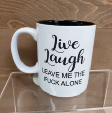 Load image into Gallery viewer, Live Laugh Leave Mug - Simply Susan’s
