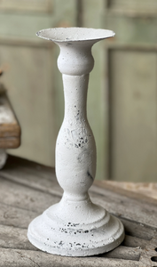 Alette Candle Holder | Cream | 10"