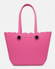 Load image into Gallery viewer, Rose Scalloped Versa Tote w/ Interchangeable Straps
