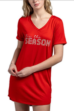 Load image into Gallery viewer, Hello Mello Holiday Sleep Shirts

