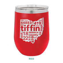 Load image into Gallery viewer, Tiffin Ohio 12oz Wine Tumbler
