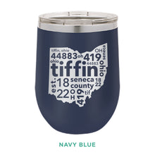 Load image into Gallery viewer, Tiffin Ohio 12oz Wine Tumbler
