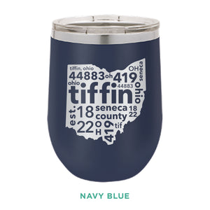 Tiffin Ohio 12oz Wine Tumbler