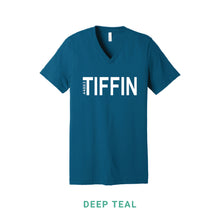Load image into Gallery viewer, Tiffin Zip  V Neck T-Shirt
