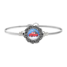 Load image into Gallery viewer, Holiday Truck Bangle Bracelet
