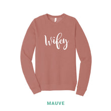 Load image into Gallery viewer, Wifey Crewneck Sweatshirt
