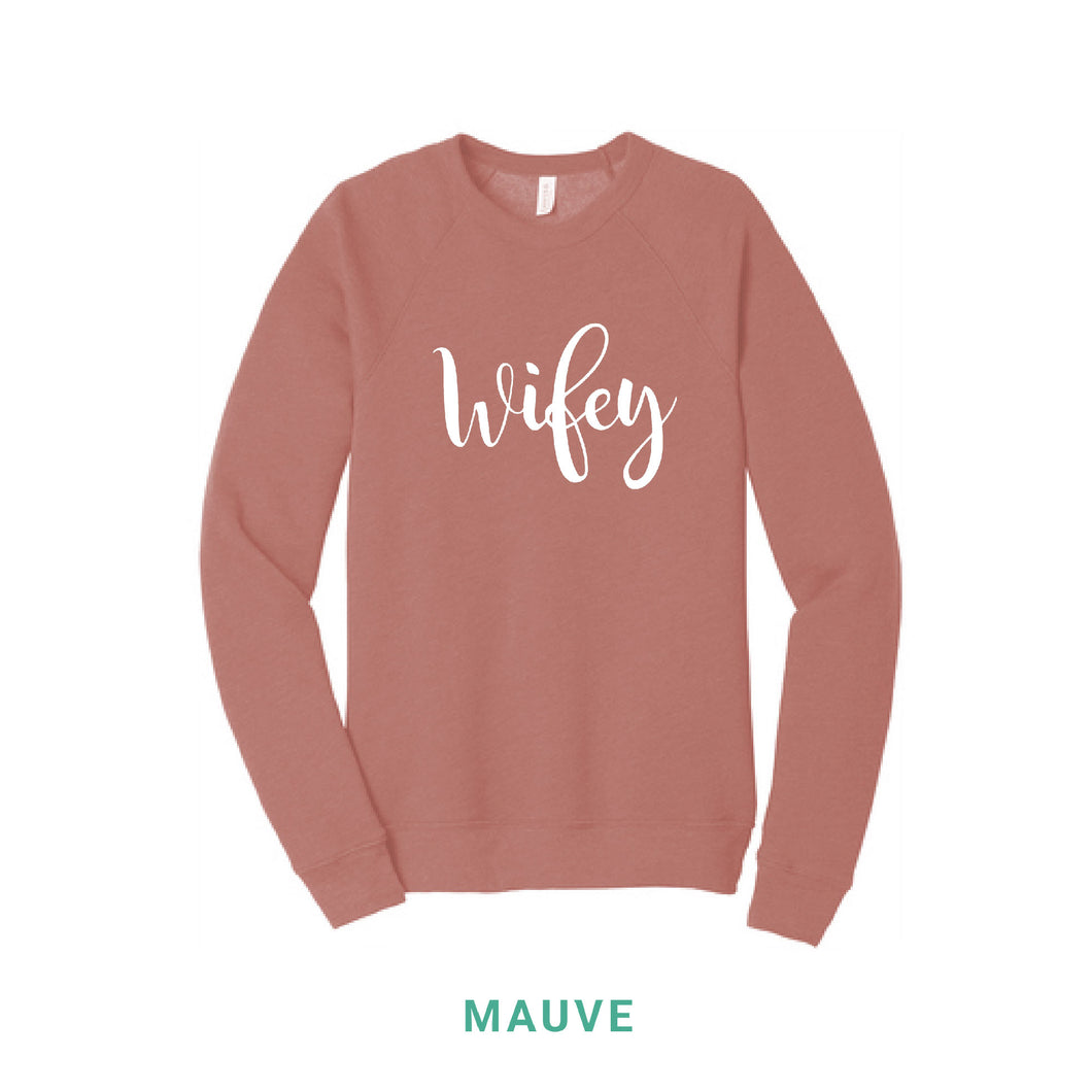 Wifey Crewneck Sweatshirt