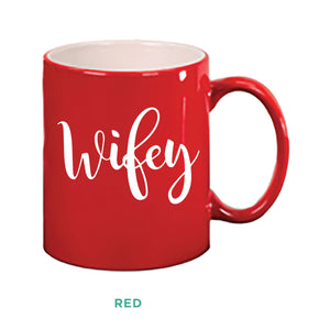Wifey Script Mug