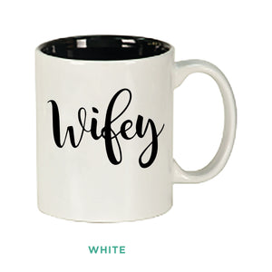 Wifey Script Mug