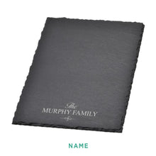 Load image into Gallery viewer, Personalized Slate Cheese Board

