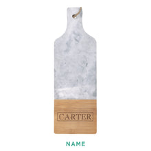 Load image into Gallery viewer, Personalized Marble Serving Board
