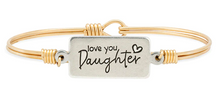 Load image into Gallery viewer, DAUGHTER BANGLE BRACELET
