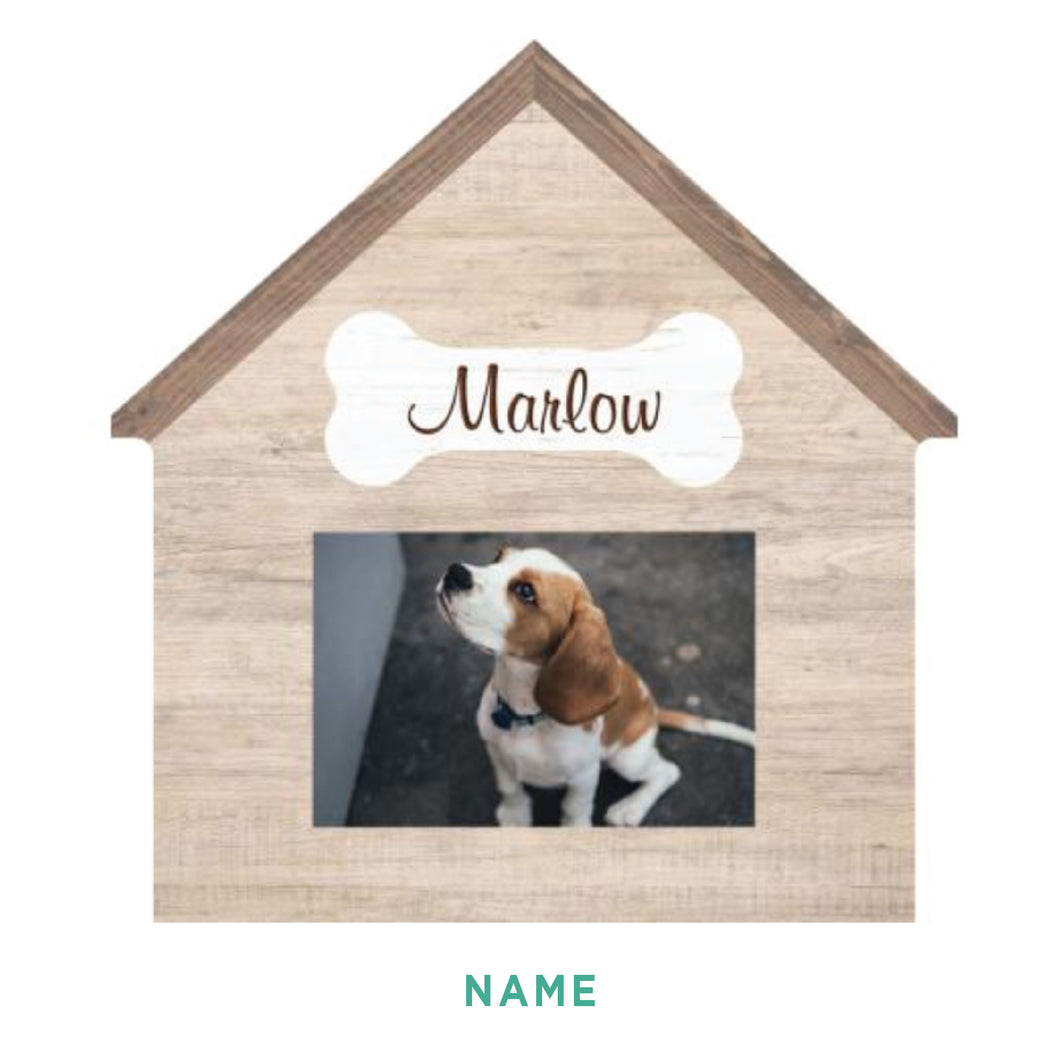 Personalized Dog House Frame 3x2