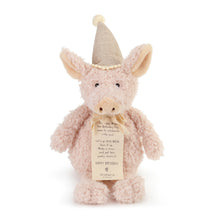 Load image into Gallery viewer, Piggy Wigg the Birthday Pig
