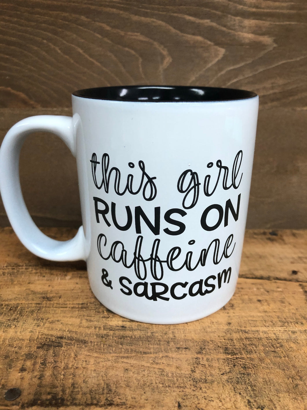 This Girl Runs On Mug