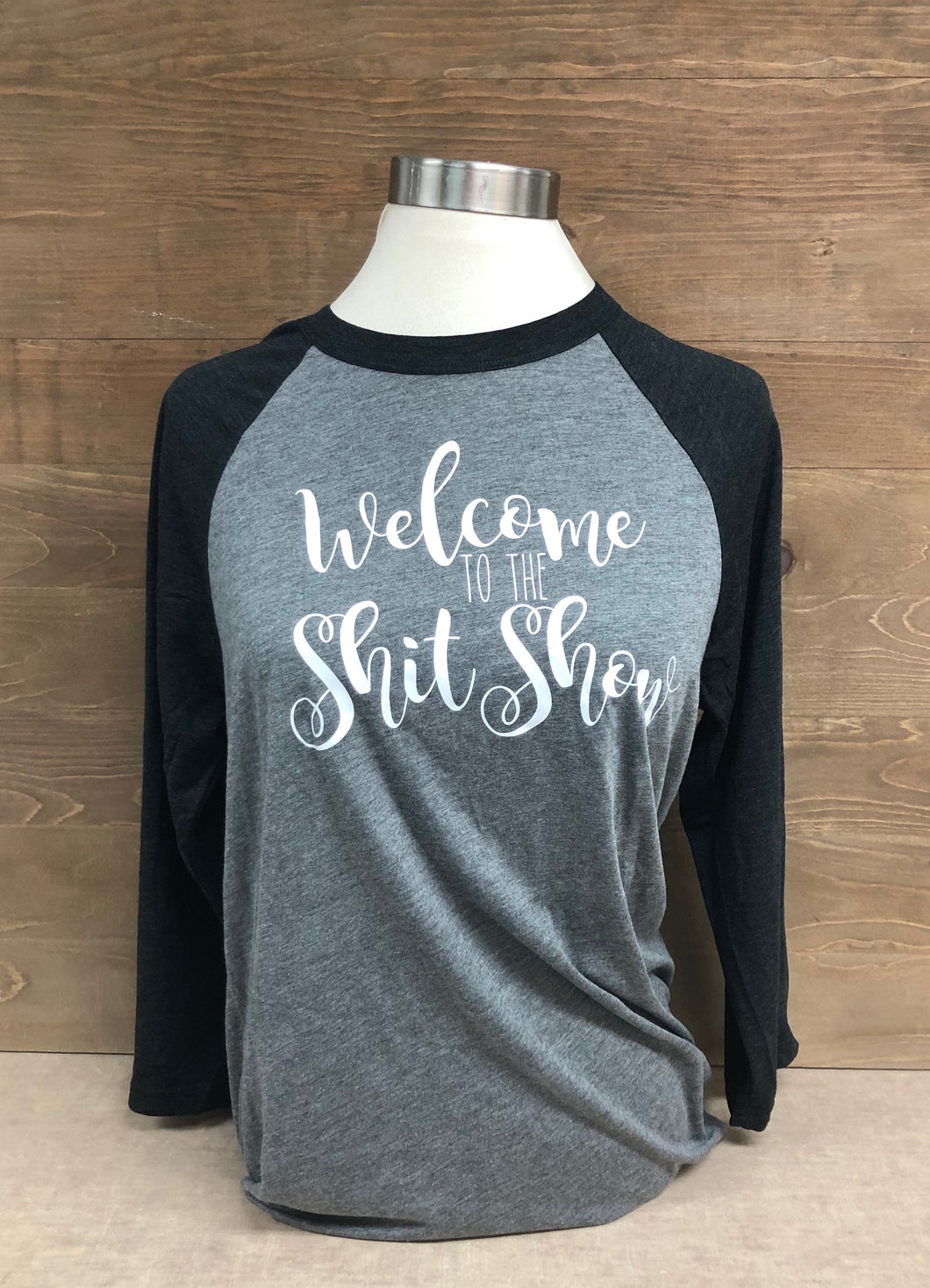 Welcome To The Shit Show Baseball T
