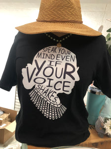 Your Voice V- Neck T-Shirt