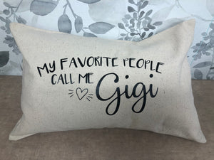 12x18 GiGi Pillow