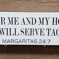 4X12 Serve Tacos Handmade Sign - Simply Susan’s