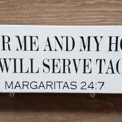 4X12 Serve Tacos Handmade Sign - Simply Susan’s