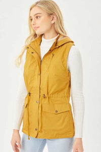 MICHELLE MUSTARD VEST