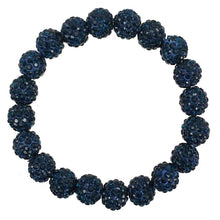 Load image into Gallery viewer, Beaded Stretch Bracelet With Rhinestone Detail

