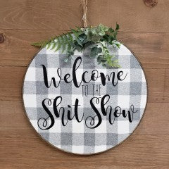 12" Handmade Hoop Shit Show - Simply Susan’s