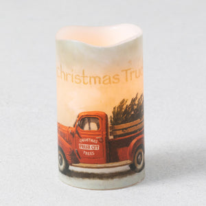 CHRISTMAS TRUCK PILLAR