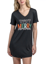 Load image into Gallery viewer, Hello Mello Holiday Sleep Shirts
