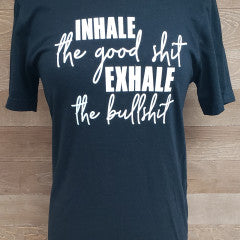 Inhale Exhale Crew Neck T Shirt - Simply Susan’s